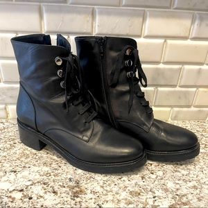 EUC NAPOLEONI Combat Boots Made In Italy, size 40